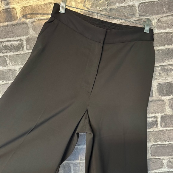 NEW Quince Stretch Crepe Classic Trouser Pants black pockets - Picture 7 of 14
